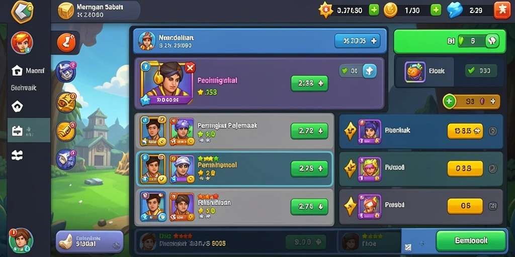 Screenshoot pengalaman berinteraksi dengan pemain lain.