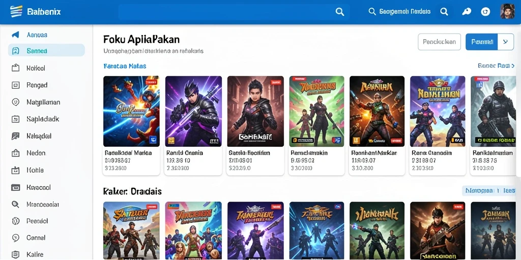 Fitur komunitas untuk berinteraksi dengan pemain lain.